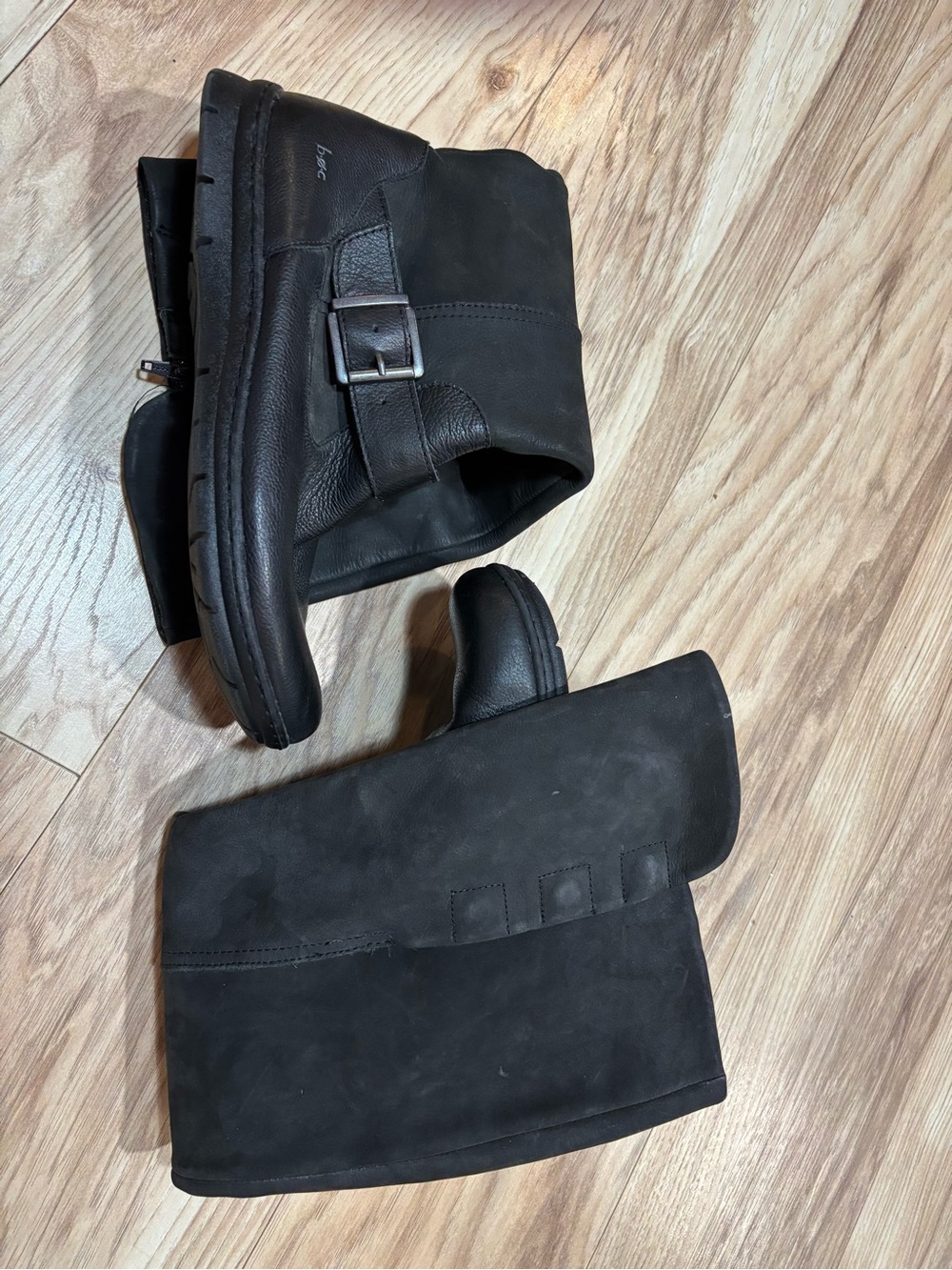 B.O.C Black Women's Tall Boots - Classic Black. Women’s Size 11 M - Picture 4 of 8